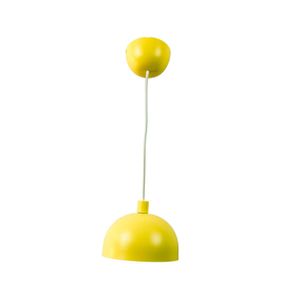 Lampara Colgante Aluminio Copa Peq Amaril - INDELUX