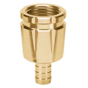 Conector 1/2" hembra robusto de aluminio - TRUPER