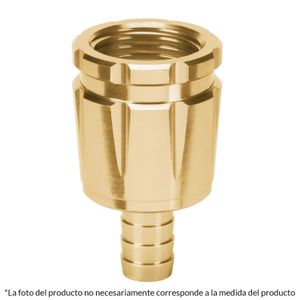 Conector 5/8" hembra robusto de aluminio - TRUPER