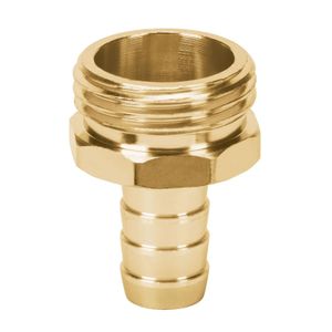 Conector 1/2" macho de aluminio - TRUPER