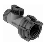 Adaptador-con-llave-de-paso-de-estructura-plastica-rigida-con-acople-roscado-macho-a-acople-roscado-hembra-para-mangueras