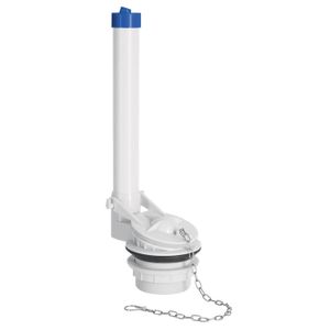 Válvula de descarga 2" para WC de 2 pzas, cadena inox - FOSET