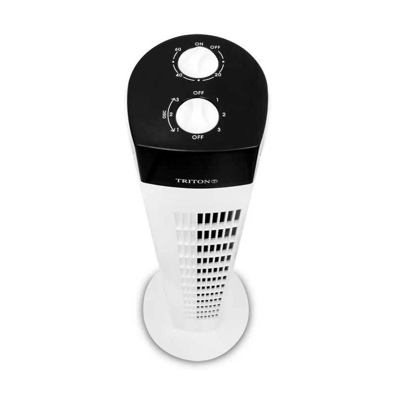 Ventilador-de-torre-de-32-pulgadas-oscilatorio-con-2-manijas-que-regulan-la-velocidad-movimientos-y-temporizador