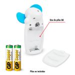 Ventilador-personal-plastico-de-funcionamiento-electronico-con-2-aspas-suaves-de-seguridad