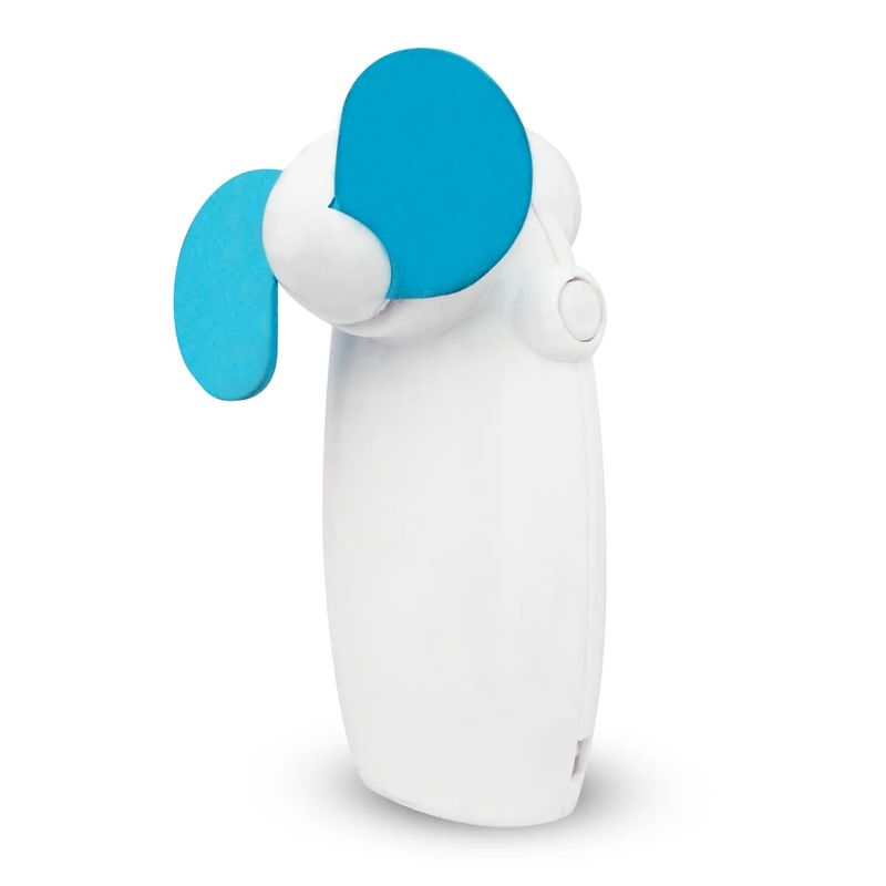 Ventilador-personal-plastico-de-funcionamiento-electronico-con-2-aspas-suaves-de-seguridad