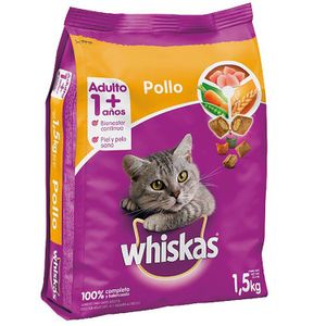 Whiskas Pollo Y Leche Seco Mx 1,5Kg - WHISKAS