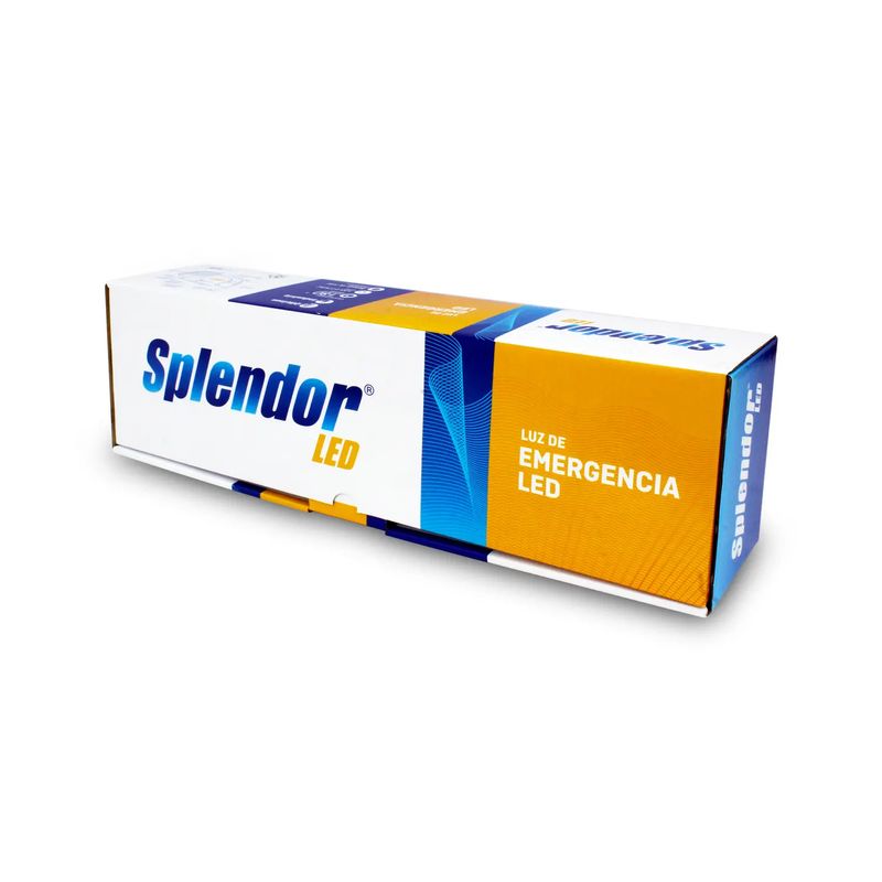 Lampara-de-emergencia-para-interiores-con-2-focos-LED-direccionables-de-luz-blanca.-Operacion-de-bateria--180-minutos