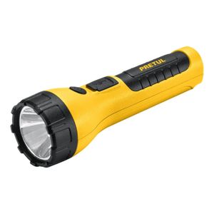 Linterna plástica recargable de LED, 120 lúmenes - PRETUL