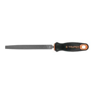 Lima plana muza 6" con mango doble inyección - TRUPER