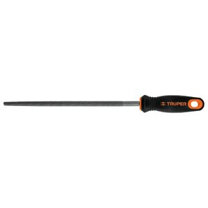 Lima redonda bastarda 10" con mango doble inyección - TRUPER