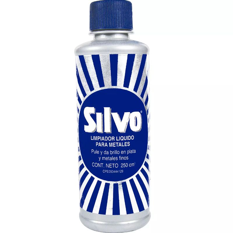 Limpiador D/Metal Plata Silvo 250Ml