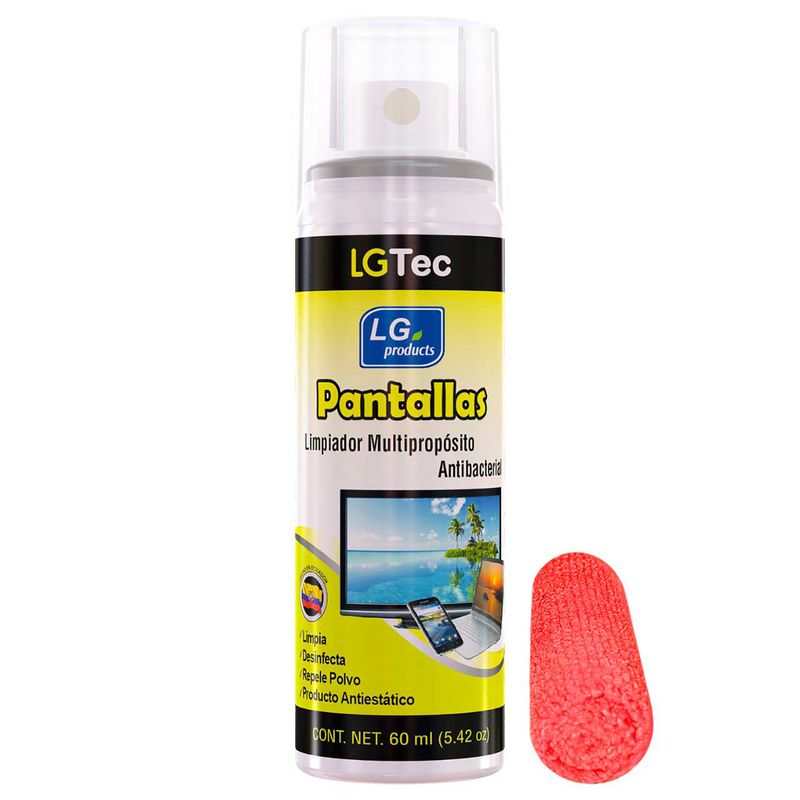 Limpiador de pantalla Green Oak - Spray limpiador de pantalla para LCD,  LED, televisores, portátiles, tabletas, monitores, teléfonos y otras  pantallas