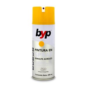 Pintura Spray Amarillo Trafico 25 - BYP