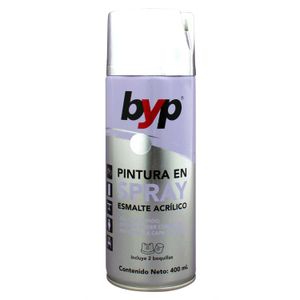 Pintura Spray Metalico Cromo 318 - BYP