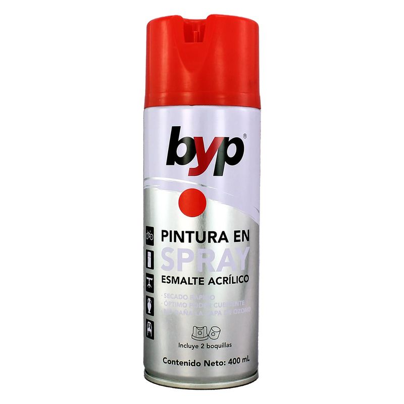 Pintura spray naranja