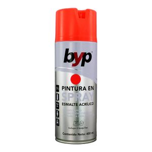 Pintura Spray Rojo Fluorescente 1001 - BYP