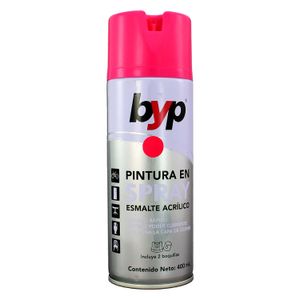 Pintura Spray Rosa Fluorescente 1002 - BYP