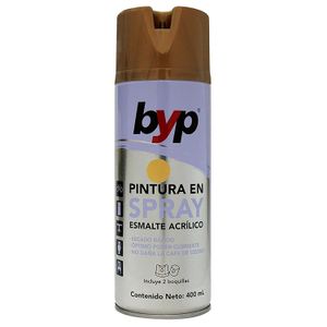 Pintura Spray Supermetalic Oro Fino - BYP