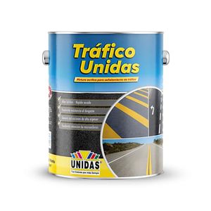 Pintura Trafico Acril Blanc Solvente Gl - PINTURAS UNIDAS