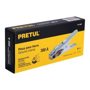 Pinza para tierra de 300 A - PRETUL