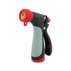 Pistola pulverizadora de agua metálica INDUSTRIAL para agua caliente con empuñadura ergonómica de agarre confortable - GILMOUR