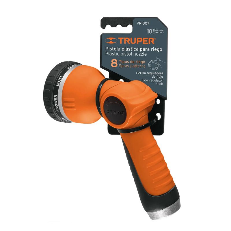 Pistola-Plastica-P-Jardin-8F-Truper
