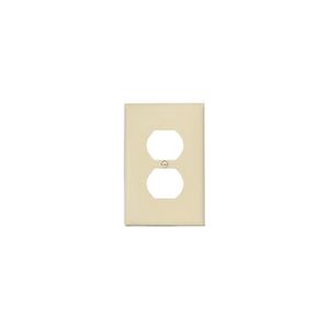 Placa Doble Oval Pvc Beige Cooper - COOPER