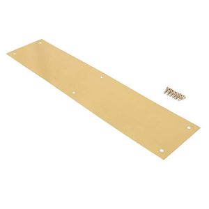 Placa Metal 3 1/2 X 15 Dorada P/Puerta - PROSOURCE