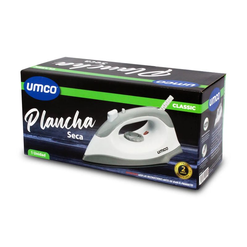 Plancha grill con control de temperatura 1000W Umco