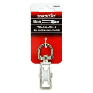 Polea Con Argolla 30Mm 65Kg 143Lbs - ROPSTAR