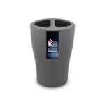Portacepillo-Aura-Essential-Gris-Osc