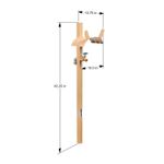 Soporte-para-manguera-metalico-de-107-cm-de-alto-para-patios-jardines-etc--permitiendo-enrollar-hasta-45-m-de-manguera