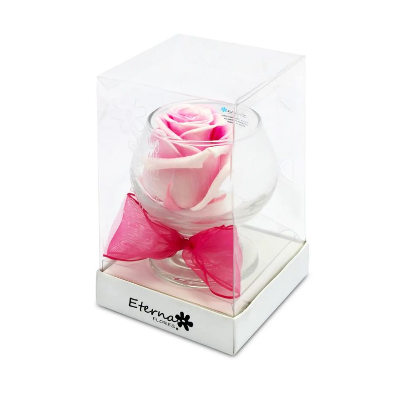 Rosa-Preservada-Fucsia-En-Copa-Cristal
