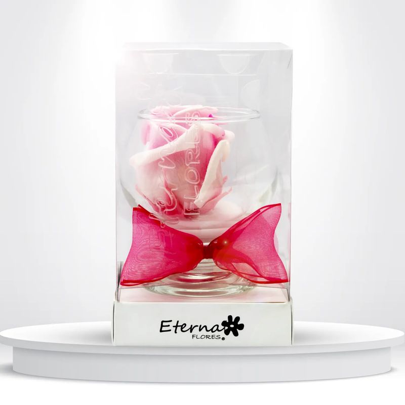 Rosa-Preservada-Fucsia-En-Copa-Cristal
