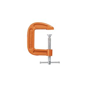 Prensa 2-1/2" profunda de hierro nodular para carpintería - TRUPER