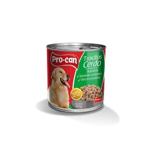 Pro-Can Trocitos Cerdo Adultos 415G - PRO-CAN