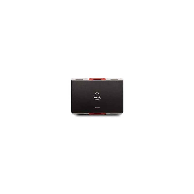 Pulsador-De-Timbre-72Mm-Negro-Plura-Veto