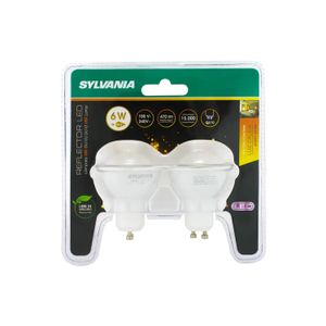 Dicroico 6W Gu10 3K Blx2 Sylvania - SYLVANIA