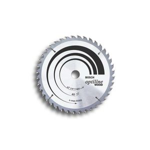 Disco Corte Madera 10"*120D*1" Atb Bosch - BOSCH