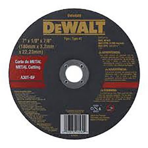 Disco Corte Metal 7X1/8X7/8 Dewalt - DEWALT