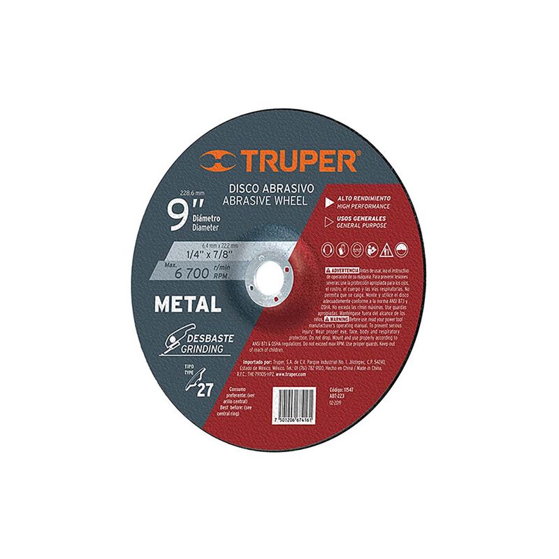 Disco-Desbaste-Metal-9X1-4X7-8-Truper