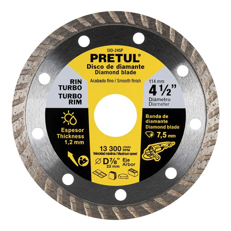 Disco-Diamante-Rin-Turbo-4-1-2--Pretul