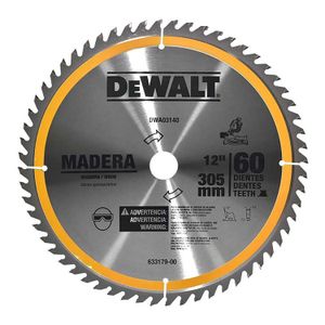 Disco Sierra Corte Madera 12" 60D Dewalt - DEWALT