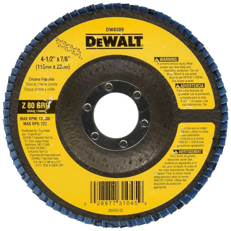 Disco-Zirconio-Laminado-4-1-2--Gr.80-Dewalt