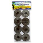 Discos-de-turba-comprimida-de-45-x-75-mm-100--materia-organica-vegetal.-Ideal-para-germinacion-y-sembrado--pack-x-8