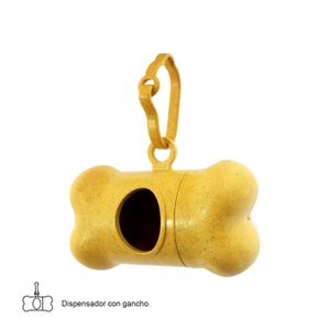 Dispensador D/Fundas P/Mascotas 8X4 Cm - VIDA DE PERRO