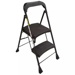 Escalera 2 Peldanios Negra - WRT