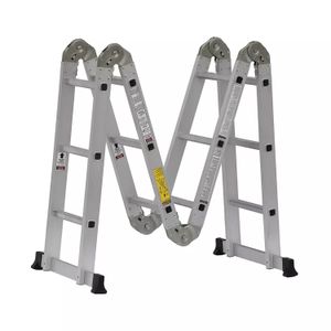 Escalera 8 Posiciones Plegable 150Kg Alumin - CUPRUM