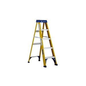 Escalera T1 Pie Gallo 1.52Mt F.Vidrio 200Kg - CUPRUM