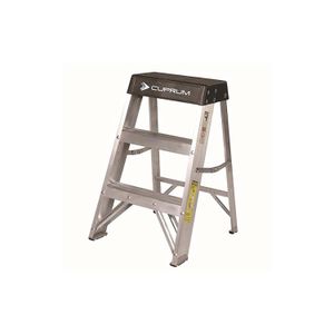 Escalera T1A Indust 2 Niveles 0.65Mt Aluminio - CUPRUM